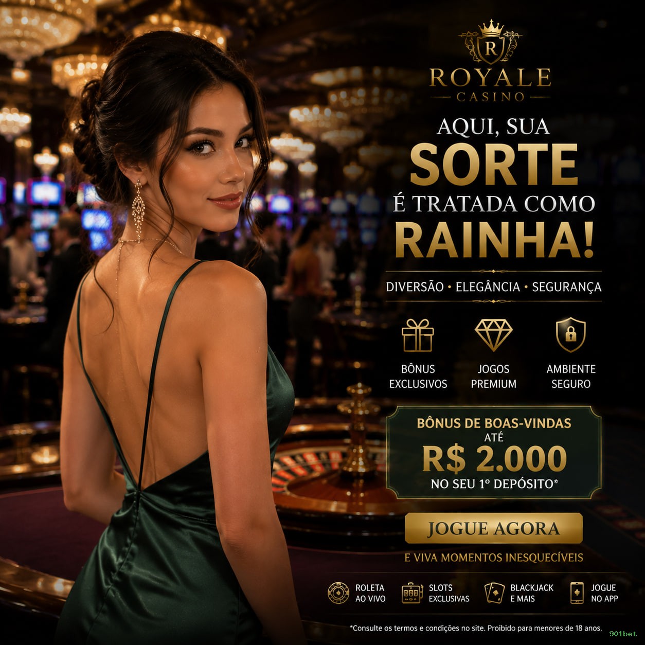 Promoções exclusivas no Facebook